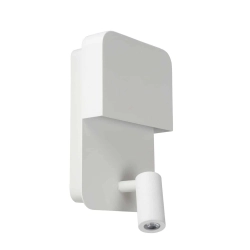 Kinkiet BOXER LED 3000K With USB charging point biały 79200/08/31 Lucide - zdjęcie dodatkowe 1